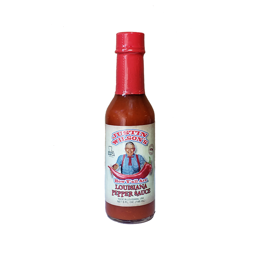 JW Louisiana Pepper Sauce - Justin Wilson Southern Products
